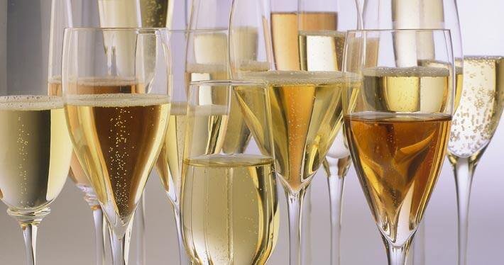 Champagne glasses