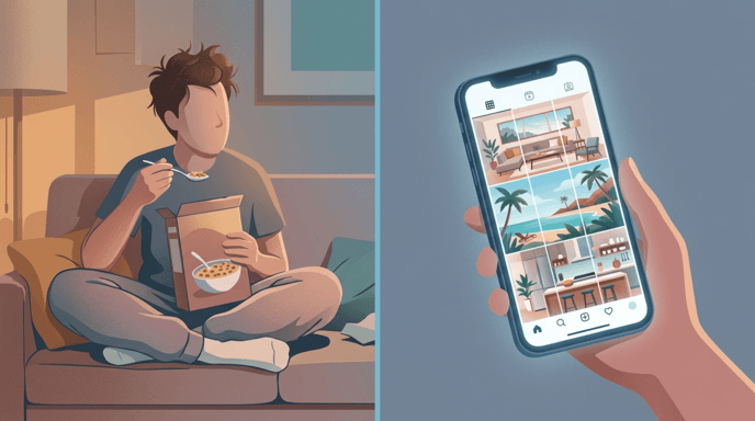 Comparing Your Behind-the-Scenes to Someone Else's Highlight Reel