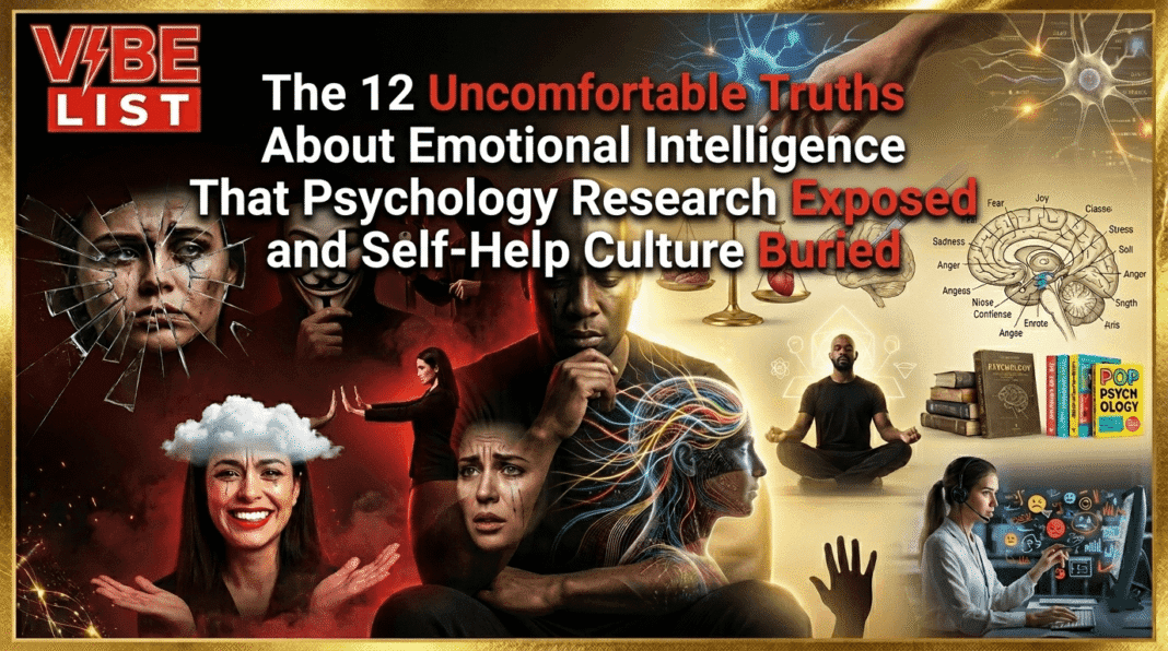 The 12 Uncomfortable Truths About Emotional Intelligence That Psychology Research Exposed and Self-Help Culture Buried