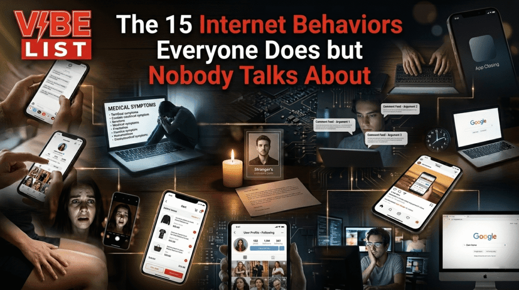 The 15 Internet Behaviors Everyone Does but Nobody Talks About