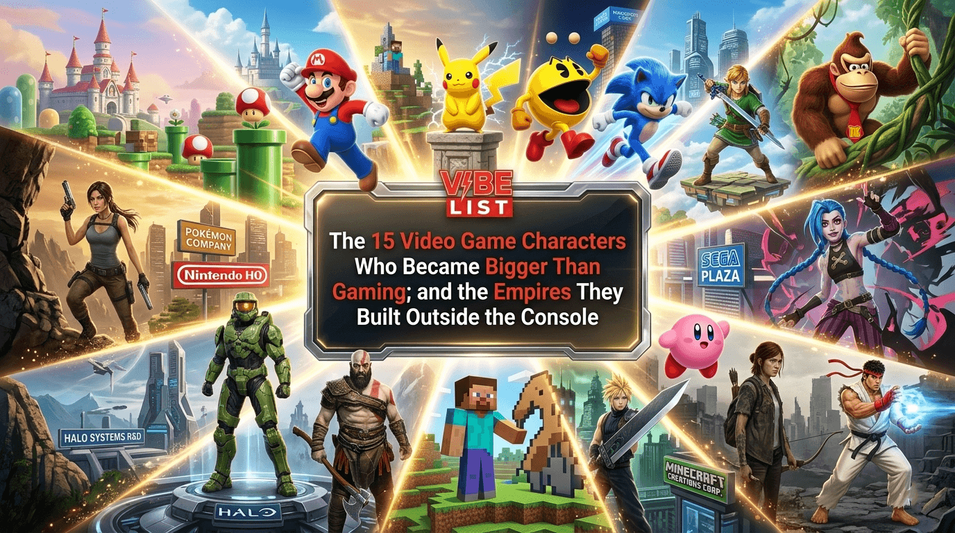 15 Game Characters Bigger Than Gaming | Vibe List