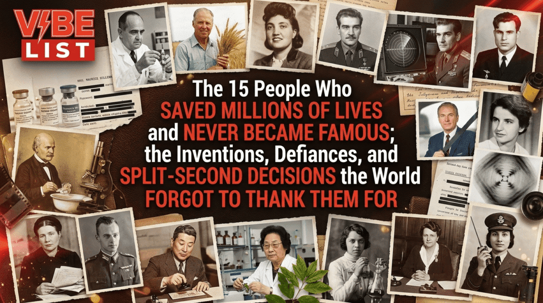 15 People Who Saved Millions and Were Never Famous Vibe List