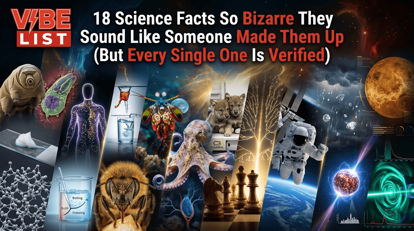 18 Bizarre Science Facts That Sound Fake But Are True | Vibe List
