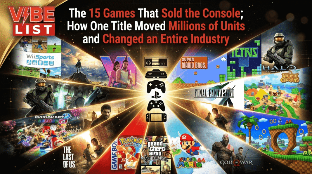 The 15 Games That Sold the Console