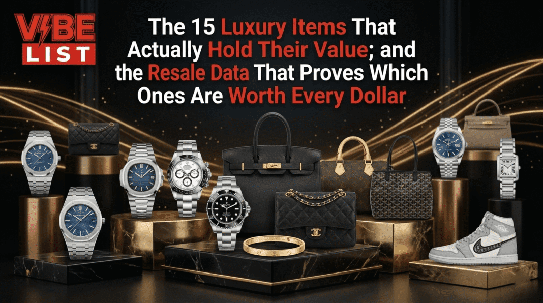 The 15 Luxury Items That Actually Hold Their Value — and the Resale Data That Proves Which Ones Are Worth Every Dollar