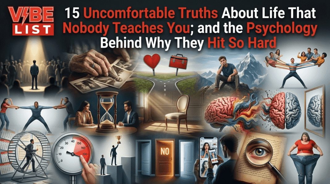 15 Uncomfortable Truths About Life That Nobody Teaches You