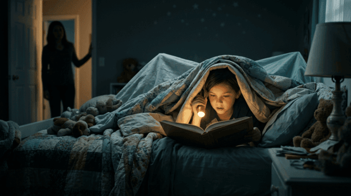 Reading in the Dark Damages Your Eyes