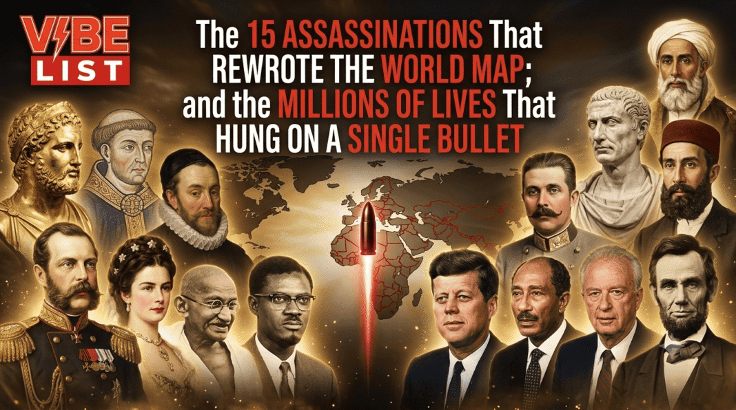 The 15 Assassinations That Rewrote the World Map