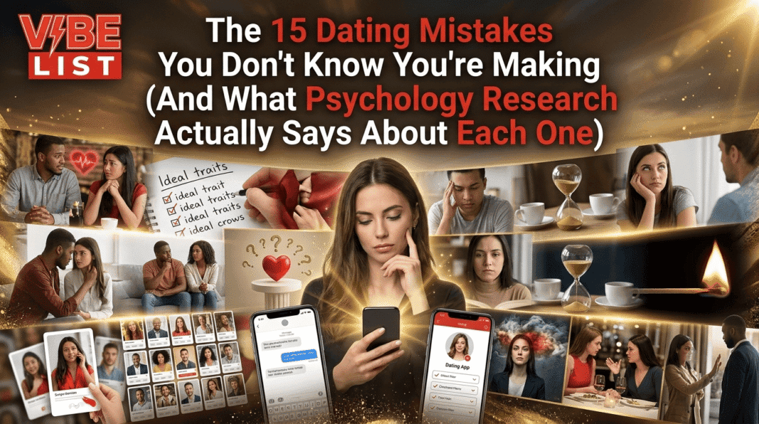 The 15 Dating Mistakes